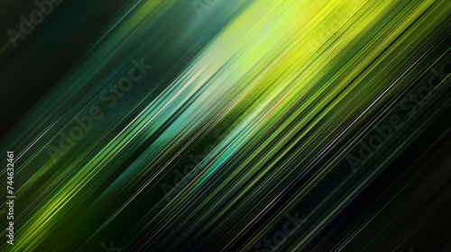 Black and Green with templates metal texture soft lines tech gradient abstract diagonal background