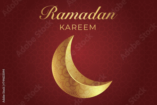 Ramadan, Eid al-Fitr, Islamic new year mosque background greeting card
