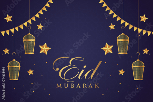 Ramadan, Eid al-Fitr, Islamic new year mosque background greeting card