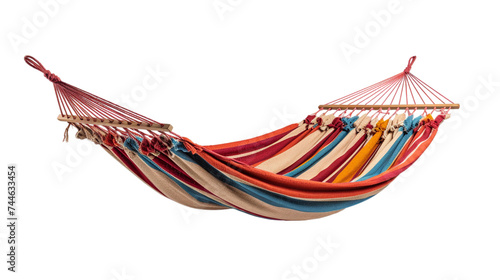 A hammock. isolated on a transparent background