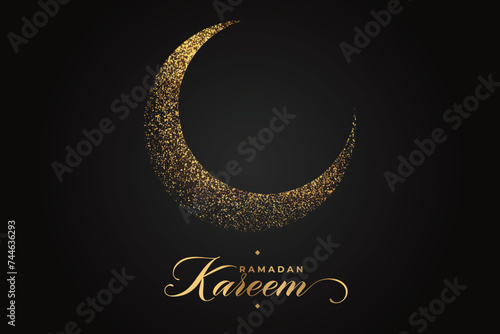 Ramadan, Eid al-Fitr, Islamic new year mosque background greeting card