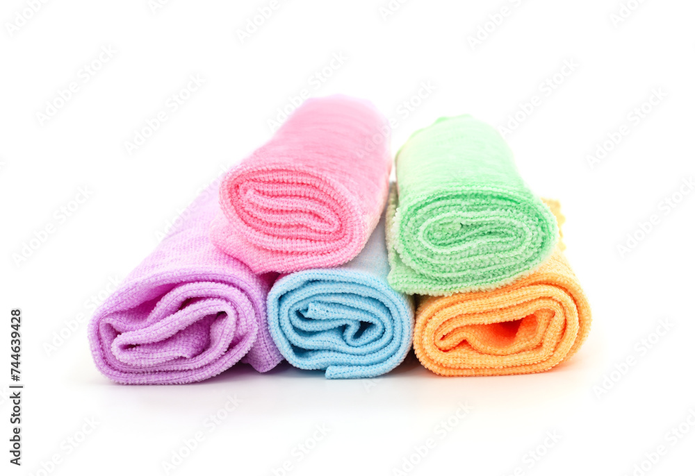 Colorful kitchen towels. Colorful kitchen towels.