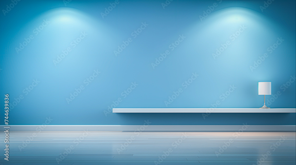 Blue Backdrop Modern Minimalism for Versatile Presentations and Graphic Design, Generative Ai Blue Backdrop Modern Minimalism for Versatile Presentations and Graphic Design, Generative Ai