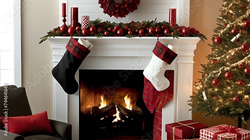 Wallpaper Mural Christmas house decoration and gifts Torontodigital.ca