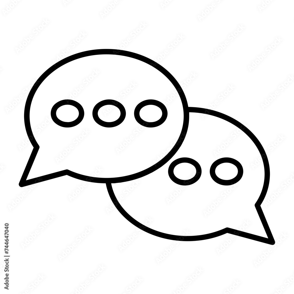 Naklejka premium Communication Icon