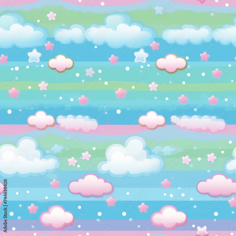 Aesthetic cloud pattern background for design projects and creativity inspiration Aesthetic cloud pattern background for design projects and creativity inspiration