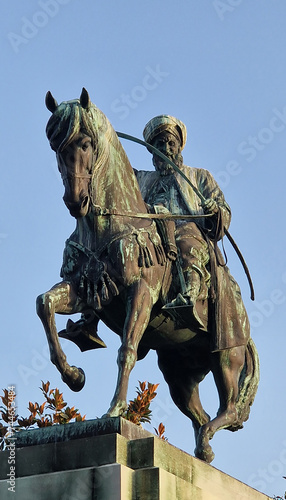 Monument to the heroes of the soldiers, Islamic horseman