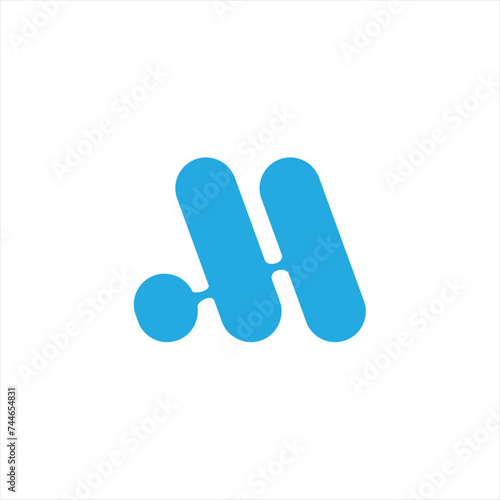 M logo tech for bussines