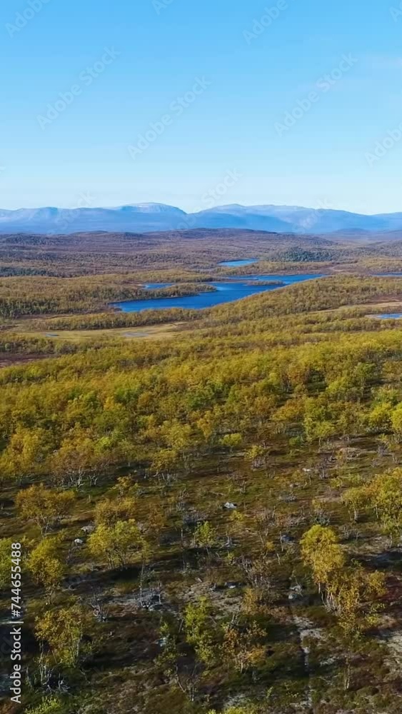 Aerial view of beautiful Norway landscape Aerial view of beautiful Norway landscape