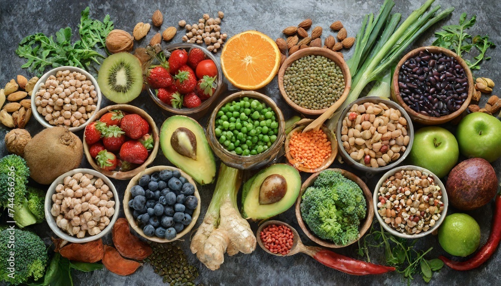 Healthy food vegan diet Healthy food vegan diet