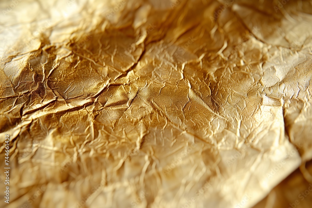 close up of a gold paper texture close up of a gold paper texture