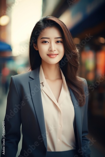 Confident Malaysian Woman in Professional Attire Real Photography with Stunning Detail