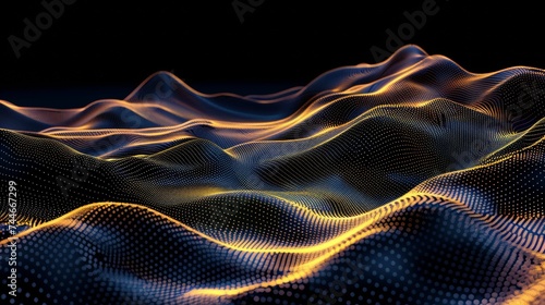 Digital abstraction with waves and chaos.