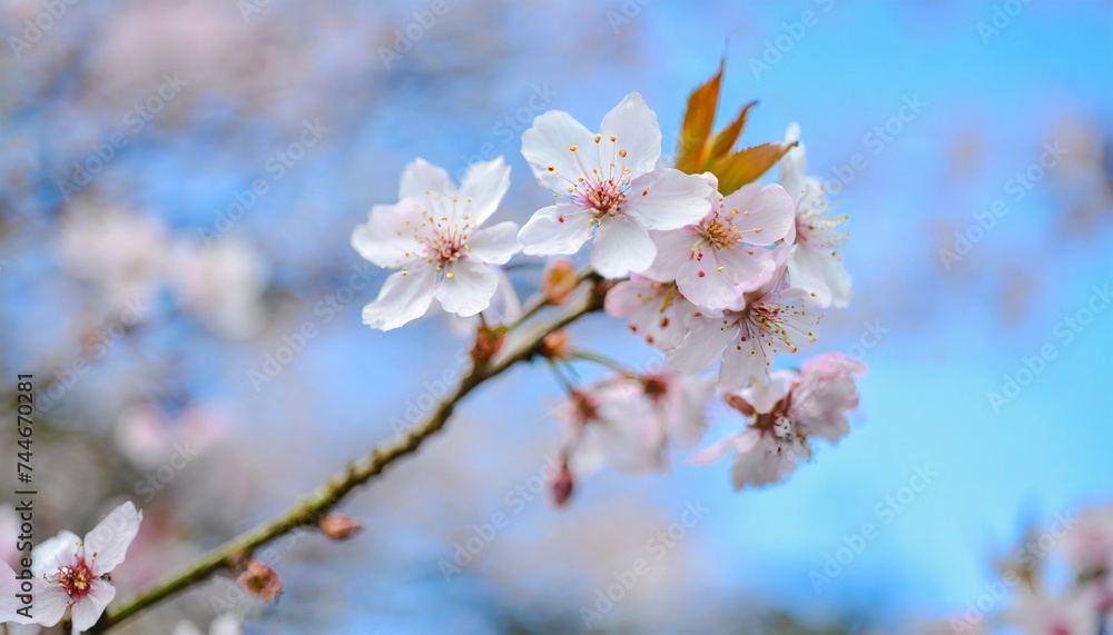 満開の桜  華麗に舞い散る桜の花びら