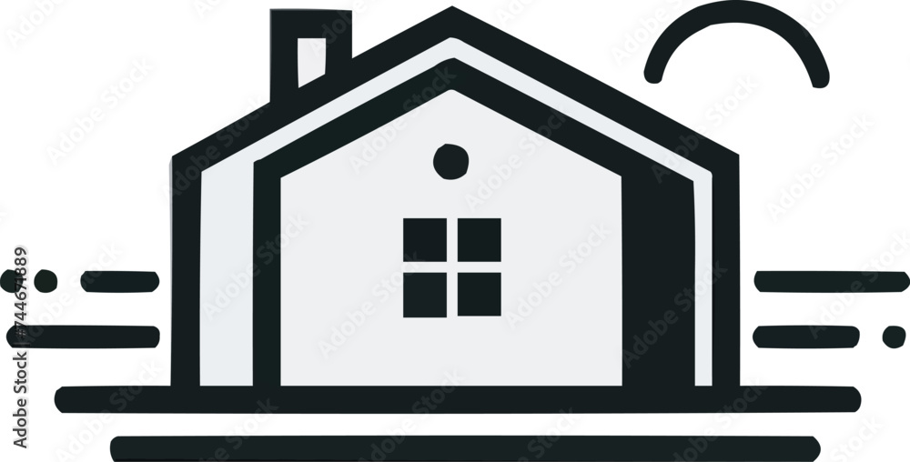 real estate logo on a white background real estate logo on a white background