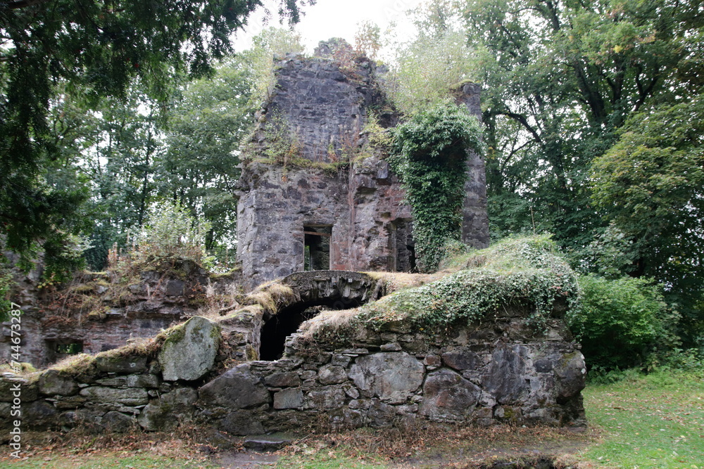 Finlairg Castle, killin, scotland