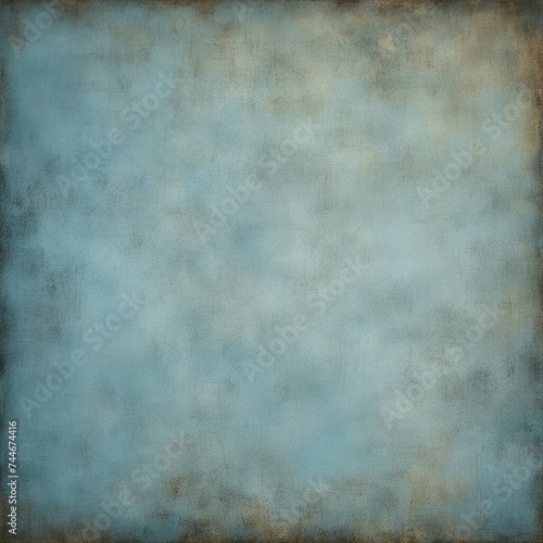old paper texture grunge a blue and brown background with a brown border 