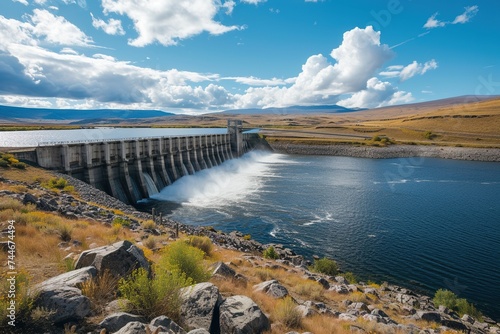 EcoDam Hydro Power Plant: Harnessing Nature's Power for a Green Future