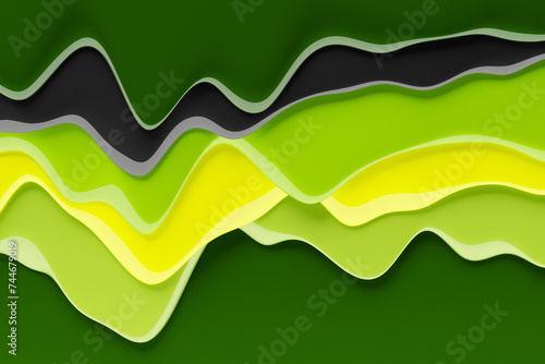 3D rendering, perfect shape, aesthetic, colorful background with abstract multicolored lines, futuristic energy concept