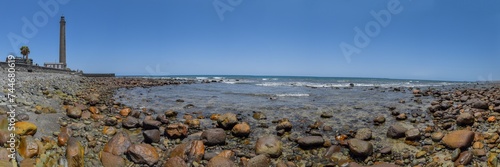 Panorama Leuchtturm in Maspalomas / Gran Canaria photo