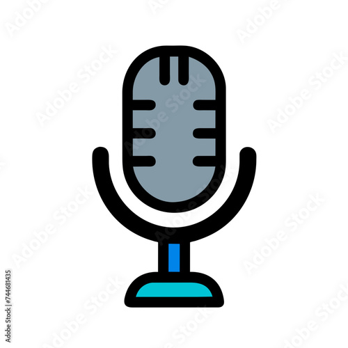 microphone icon illustration