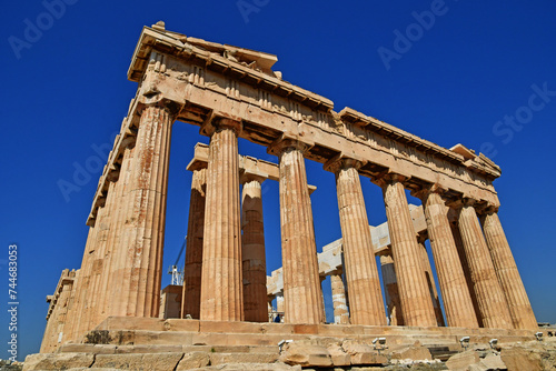 Athens; Greece - august 29 2022 : Acropolis