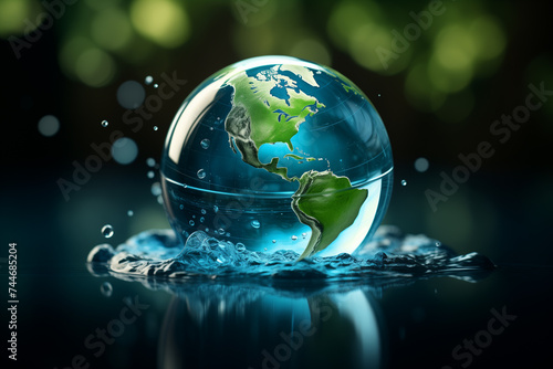 World water day concept.
