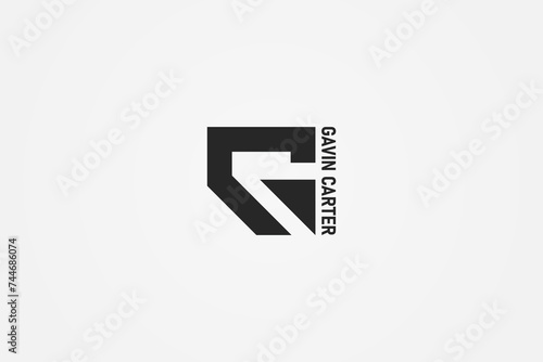 G C latter minimal logo photo