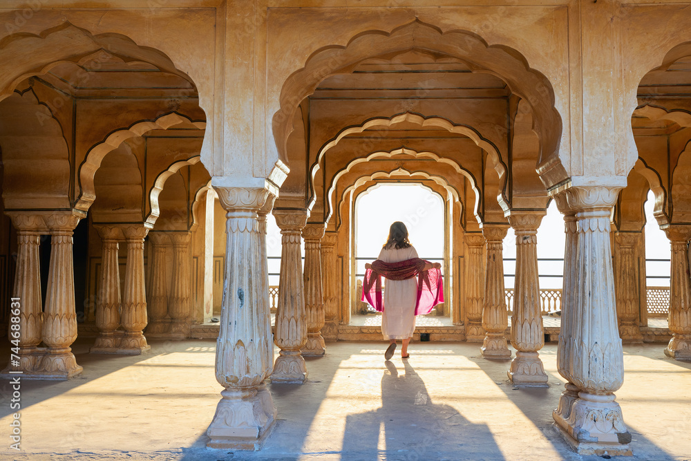 Amer fort in Jaipur - obrazy, fototapety, plakaty 
