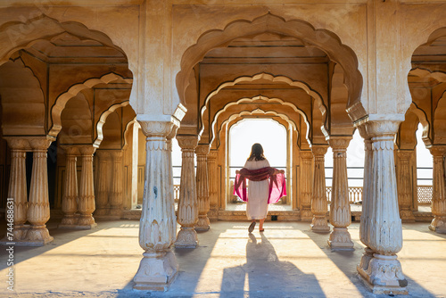 Amer fort in Jaipur photo