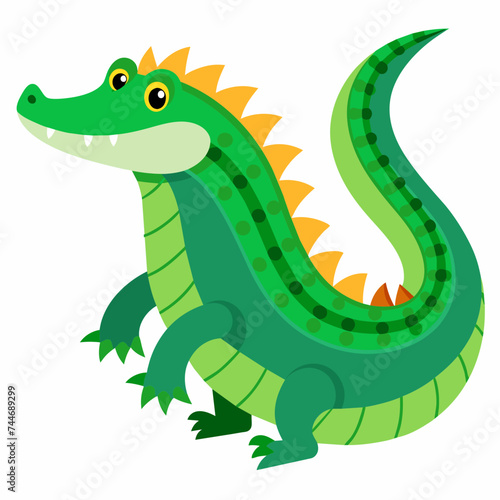 Crocodile vector illustration