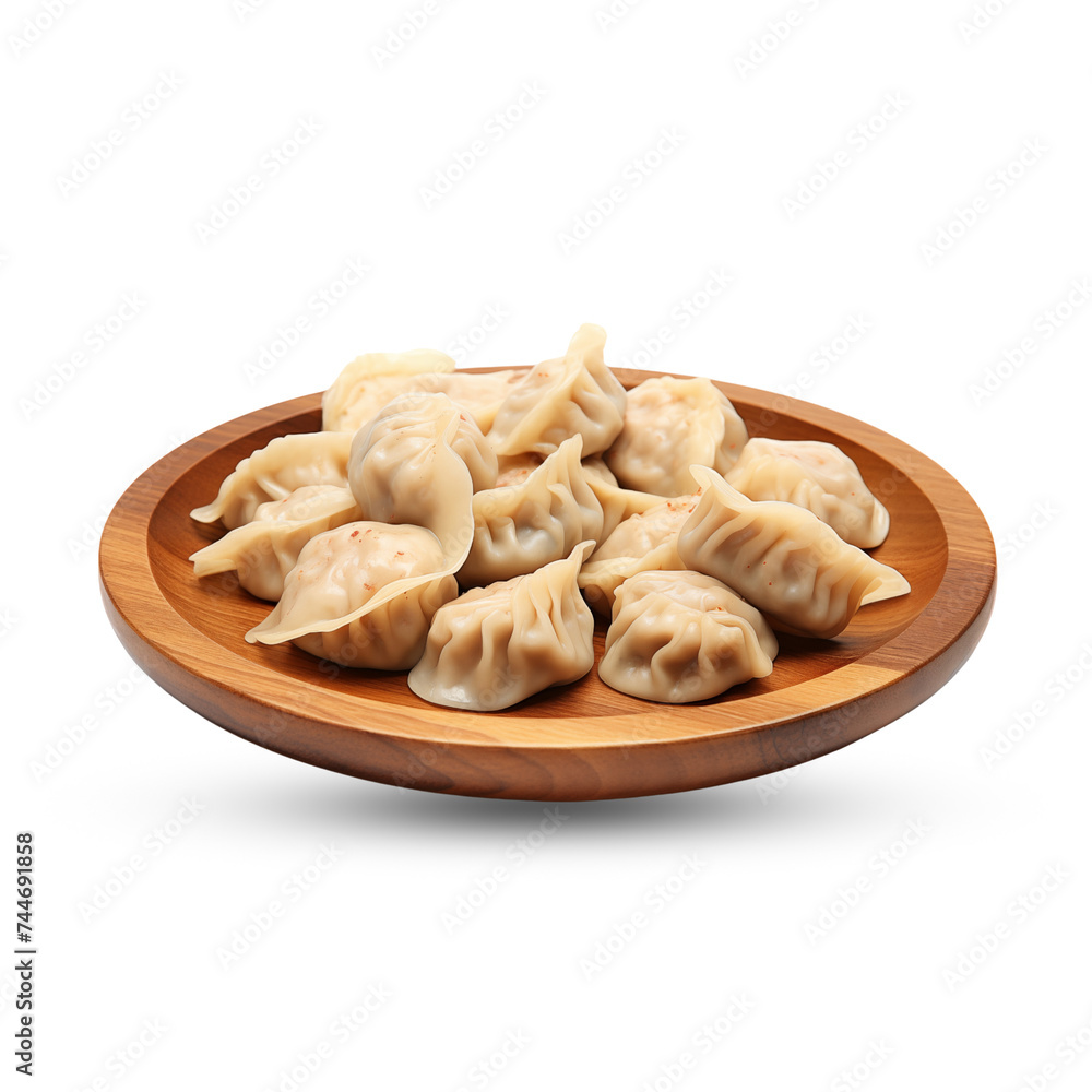 Chinese dumplings isolated on transparent or white background, png Chinese dumplings isolated on transparent or white background, png