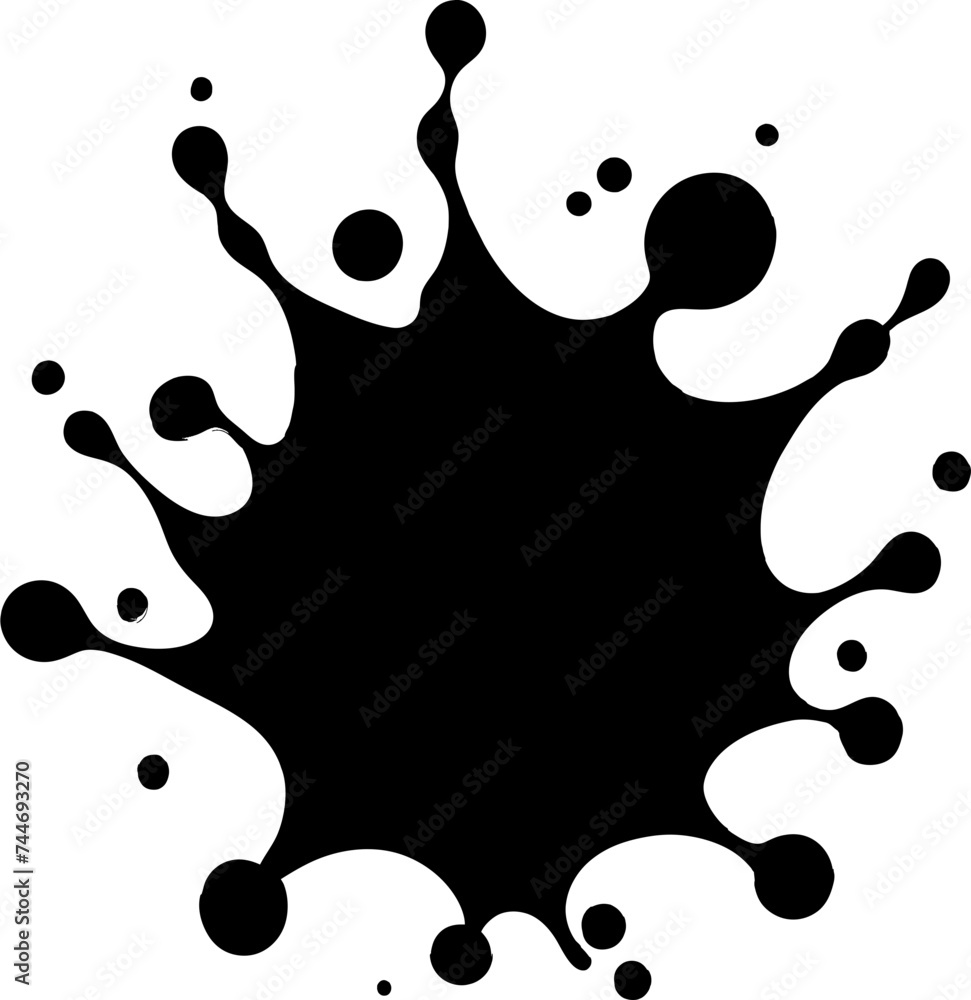 Fototapeta Liquid milk splash