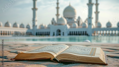 The holy Quran in a mosque