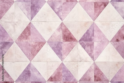 Abstract mauve colored traditional motif tiles wallpaper floor texture background