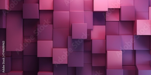 Abstract Mauve Squares design background 