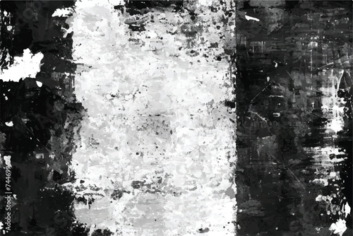 Grunge Background. Grunge background black and white abstract texture. Eps 10. Black and white grunge texture. Grunge art.  Distressed overlay texture.