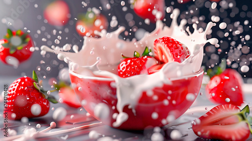 Strawberries and cream