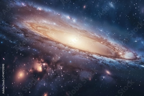 the Andromeda Galaxy our closest galactic neighbor in stunning clarity showcasing the scale of the universe
