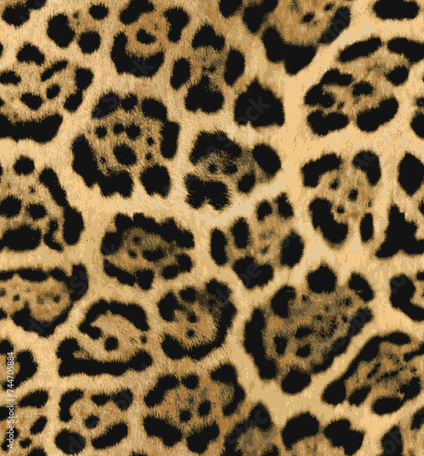 seamless leopard fur texture