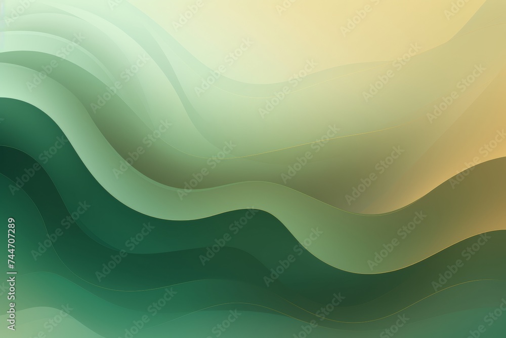 Sage Green to Antique Gold abstract fluid gradient design, curved wave in motion background for banner, wallpaper, poster, template, flier and cover Sage Green to Antique Gold abstract fluid gradient design, curved wave in motion background for banner, wallpaper, poster, template, flier and cover