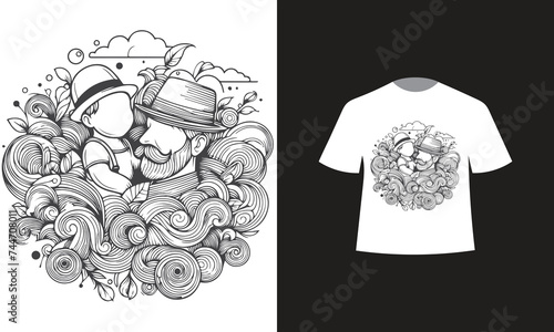 fathers day t-shirt design 2024