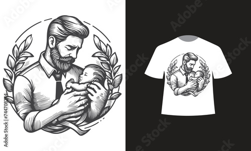 fathers day t-shirt design 2024