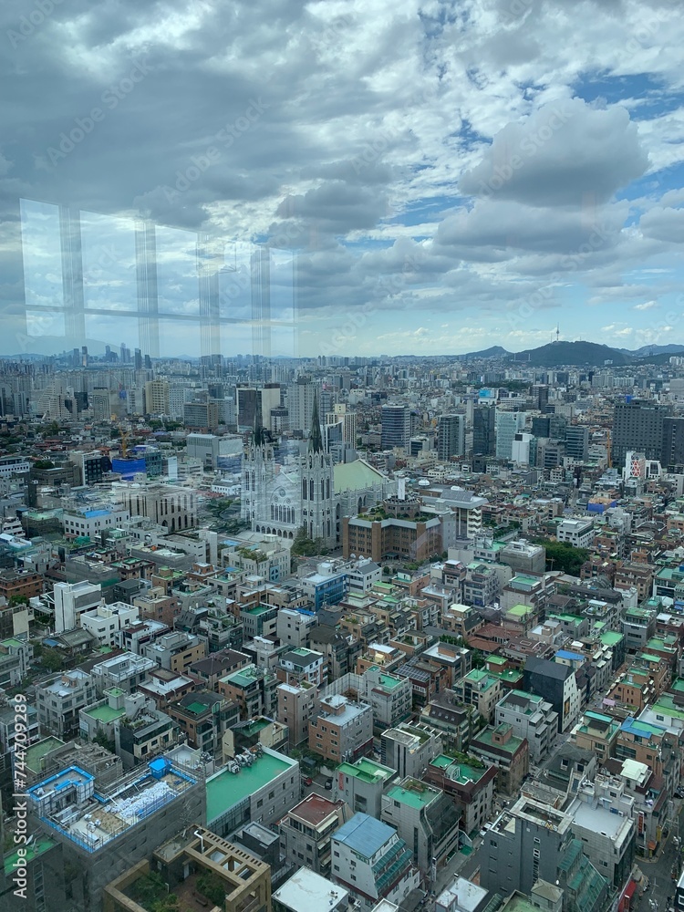 Fototapeta premium 도시 경관