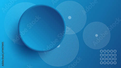 Abstract geometric background with purple very peri gradient circle background