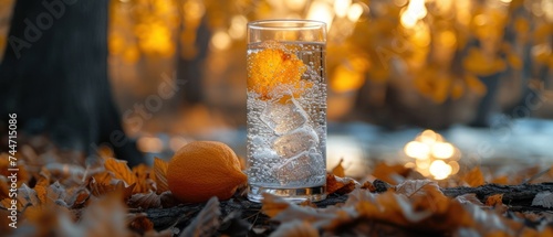 Autumn Glass, Fall Fizz, Seasonal Sipper, Orchard Oasis.