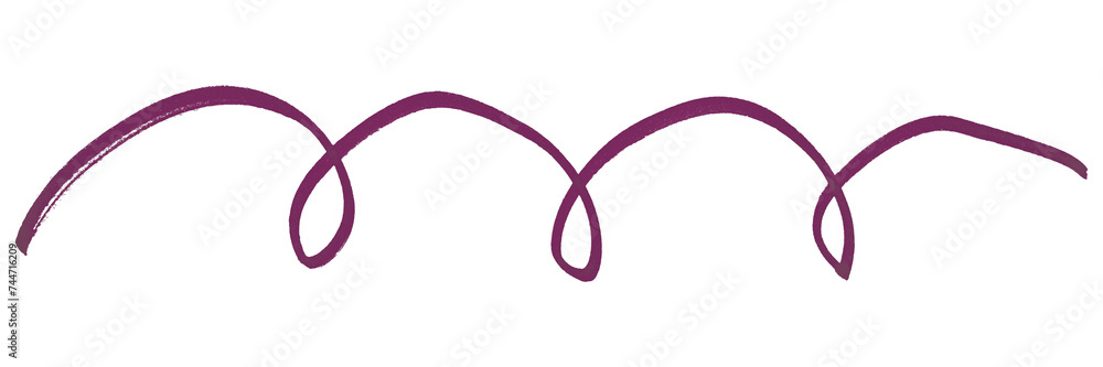 Dark purple brush strokes isolated on transparent background. Dark purple brush strokes isolated on transparent background.