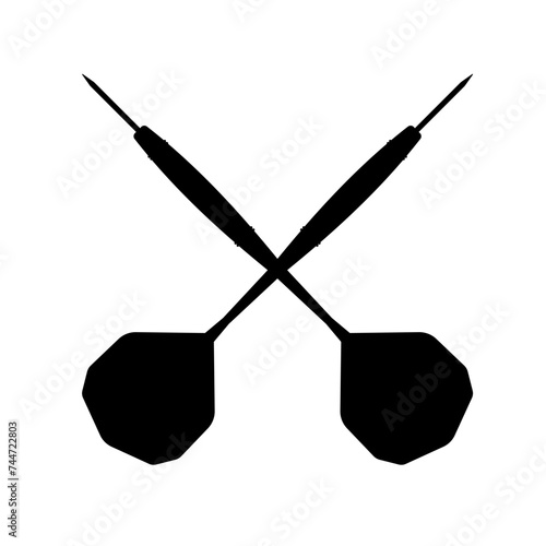 dart - vector illustration