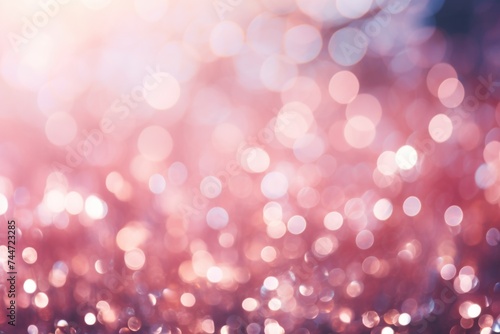 Close up of a blurry background of lights, suitable for various design projects