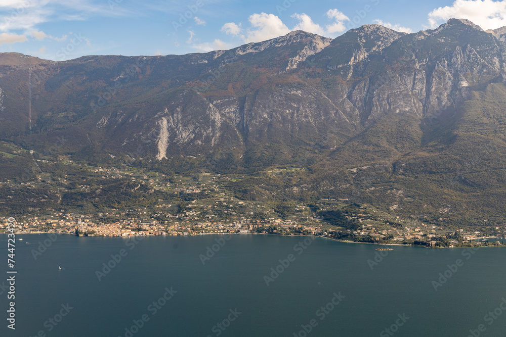 Vista dal alto Lago di Garda